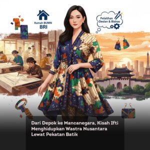 Dari Depok ke Mancanegara, Kisah Ifti Menghidupkan Wastra Nusantara Lewat Pekatan Batik