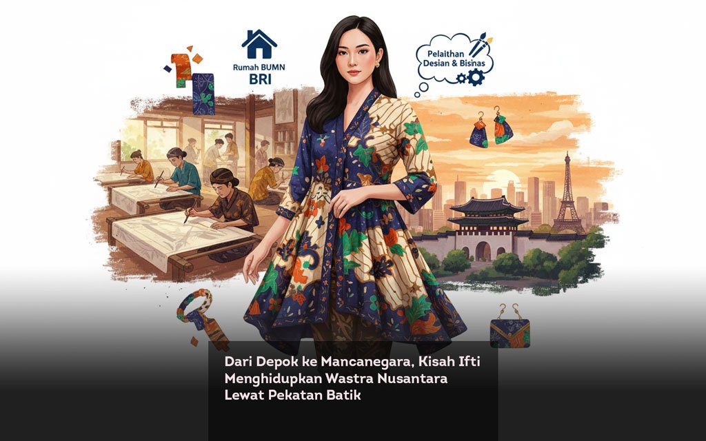 Dari Depok ke Mancanegara, Kisah Ifti Menghidupkan Wastra Nusantara Lewat Pekatan Batik locusonline featured image Mar 2026