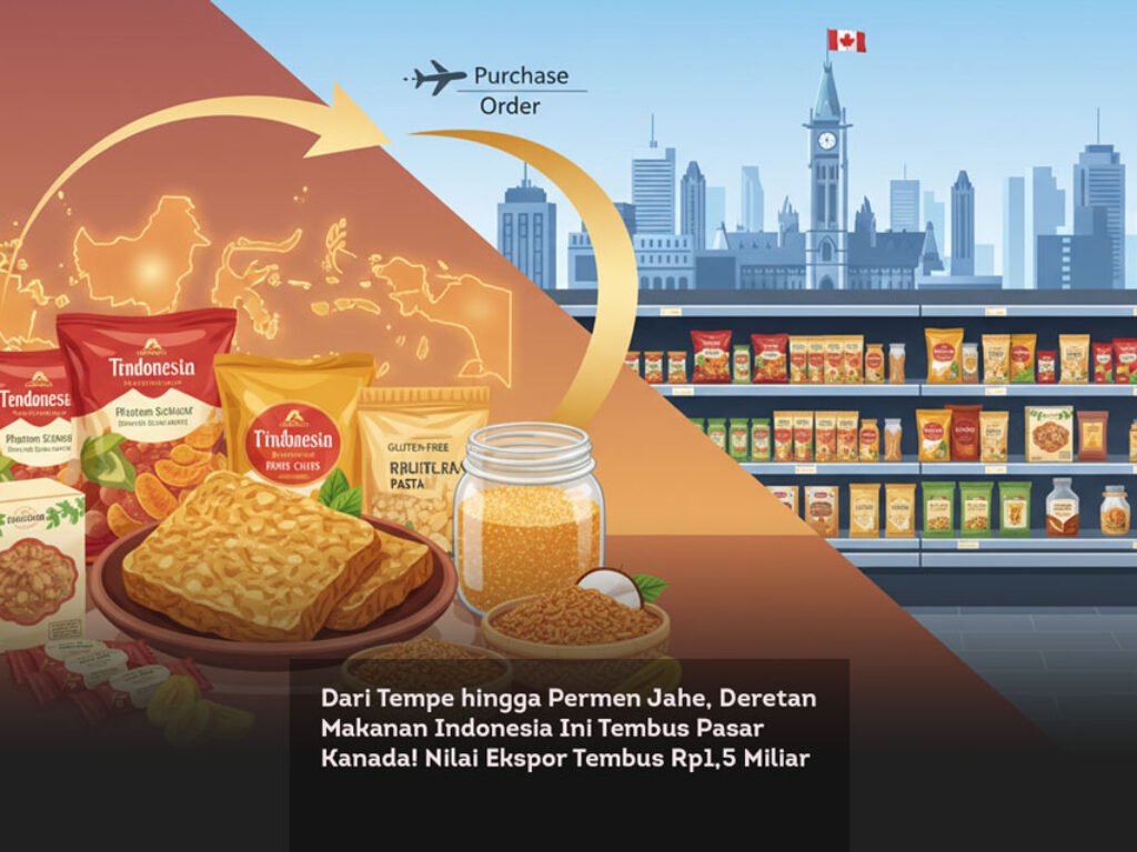 Dari Tempe hingga Permen Jahe, Deretan Makanan Indonesia Ini Tembus Pasar Kanada! Nilai Ekspor Tembus Rp1,5 Miliar