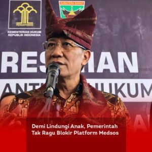 Demi Lindungi Anak, Pemerintah Tak Ragu Blokir Platform Medsos