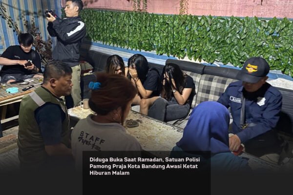 Diduga Buka Saat Ramadan, Satuan Polisi Pamong Praja Kota Bandung Awasi Ketat Hiburan Malam locusonline featured image Mar 2026