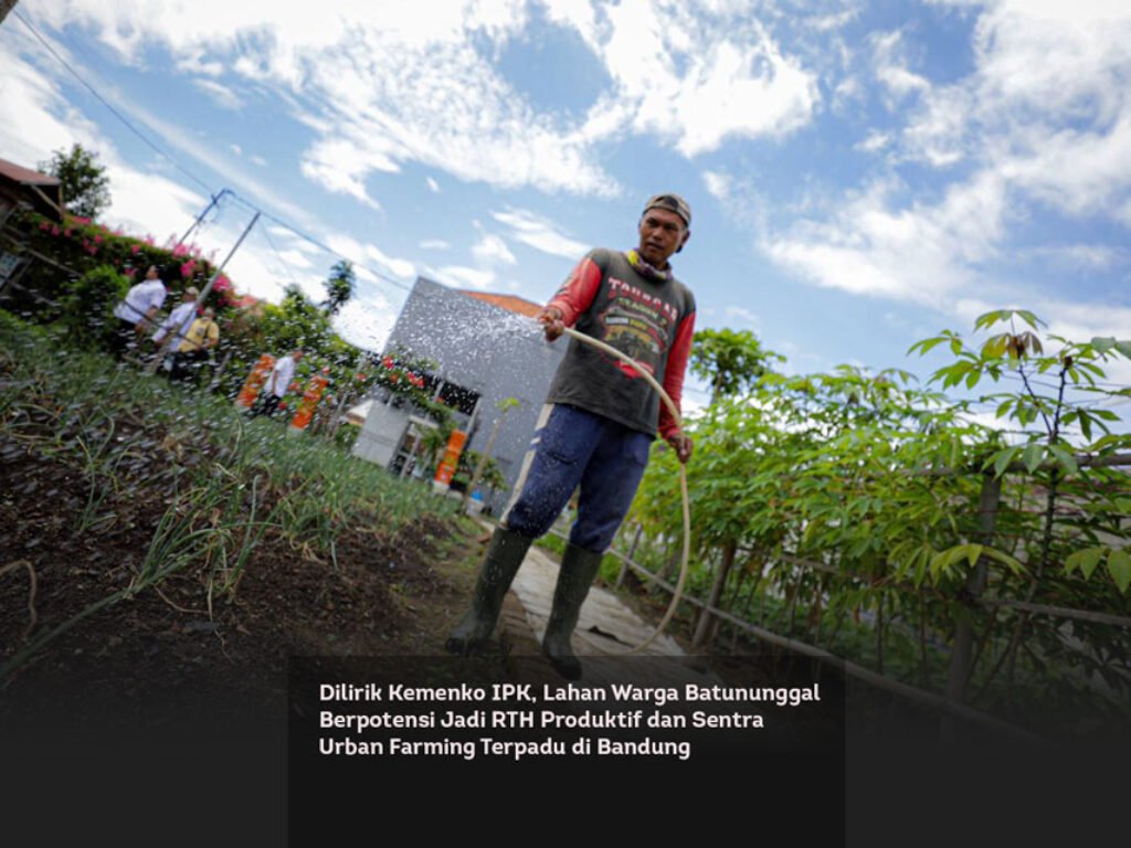 Dilirik Kemenko IPK, Lahan Warga Batununggal Berpotensi Jadi RTH Produktif dan Sentra Urban Farming Terpadu di Bandung