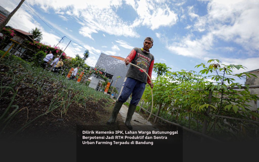 Dilirik Kemenko IPK, Lahan Warga Batununggal Berpotensi Jadi RTH Produktif dan Sentra Urban Farming Terpadu di Bandung locusonline featured image Mar