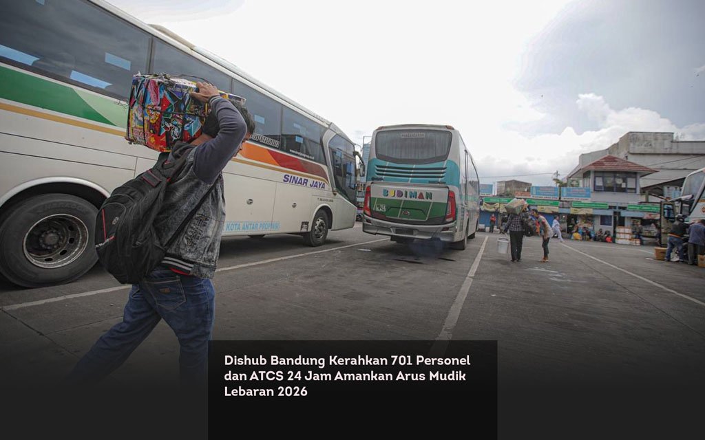 Dishub Bandung Kerahkan 701 Personel dan ATCS 24 Jam Amankan Arus Mudik Lebaran 2026 locusonline featured image Mar 2026