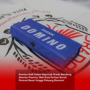 Domino Naik Kelas! Kejurcab Orado Bandung Diserbu Peserta, Wali Kota Farhan Soroti Potensi Besar hingga Peluang Ekonomi