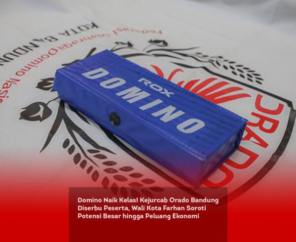 Domino Naik Kelas! Kejurcab Orado Bandung Diserbu Peserta, Wali Kota Farhan Soroti Potensi Besar hingga Peluang Ekonomi locusonline featured image Mar 2026