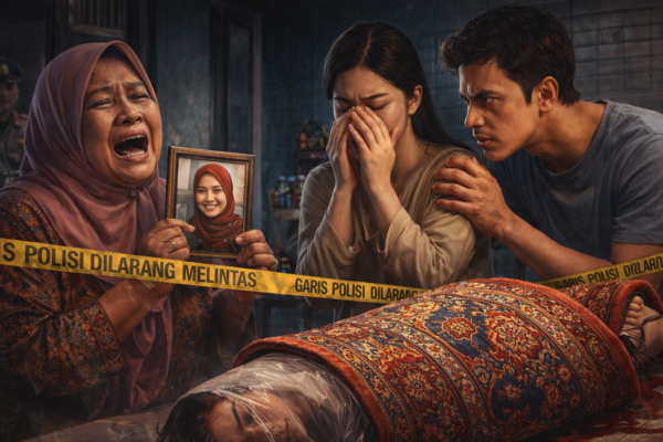 Drama pembunuhan di balik karpet