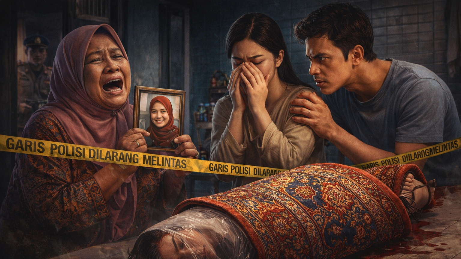 Drama pembunuhan di balik karpet