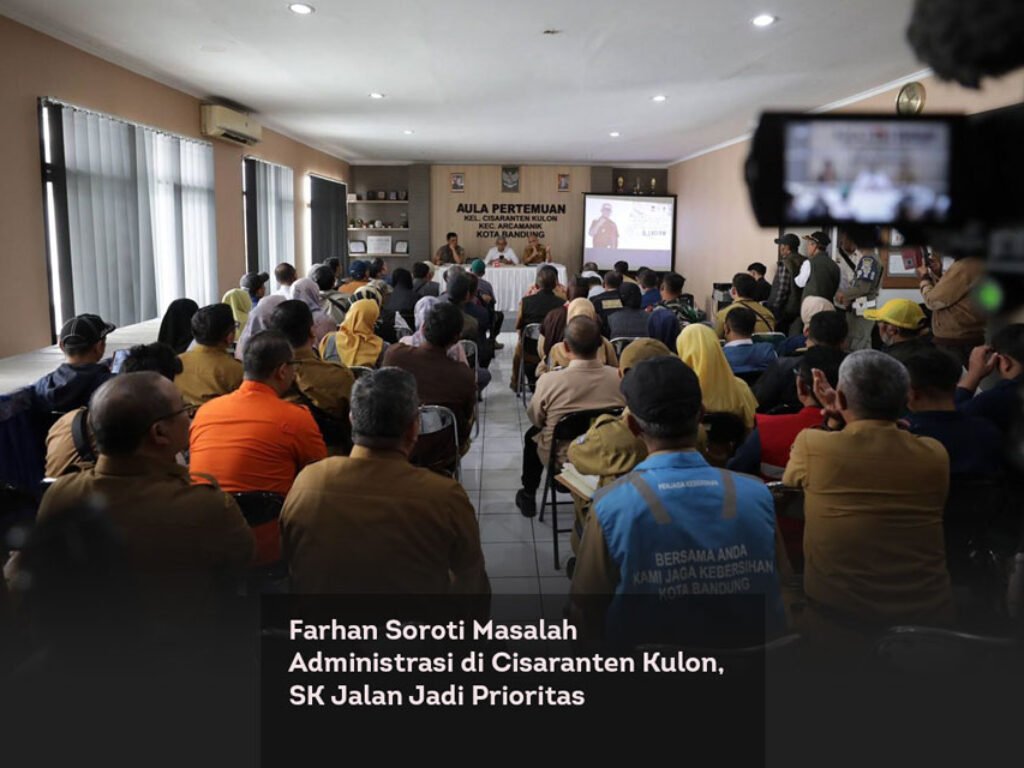 Farhan Soroti Masalah Administrasi di Cisaranten Kulon, SK Jalan Jadi Prioritas