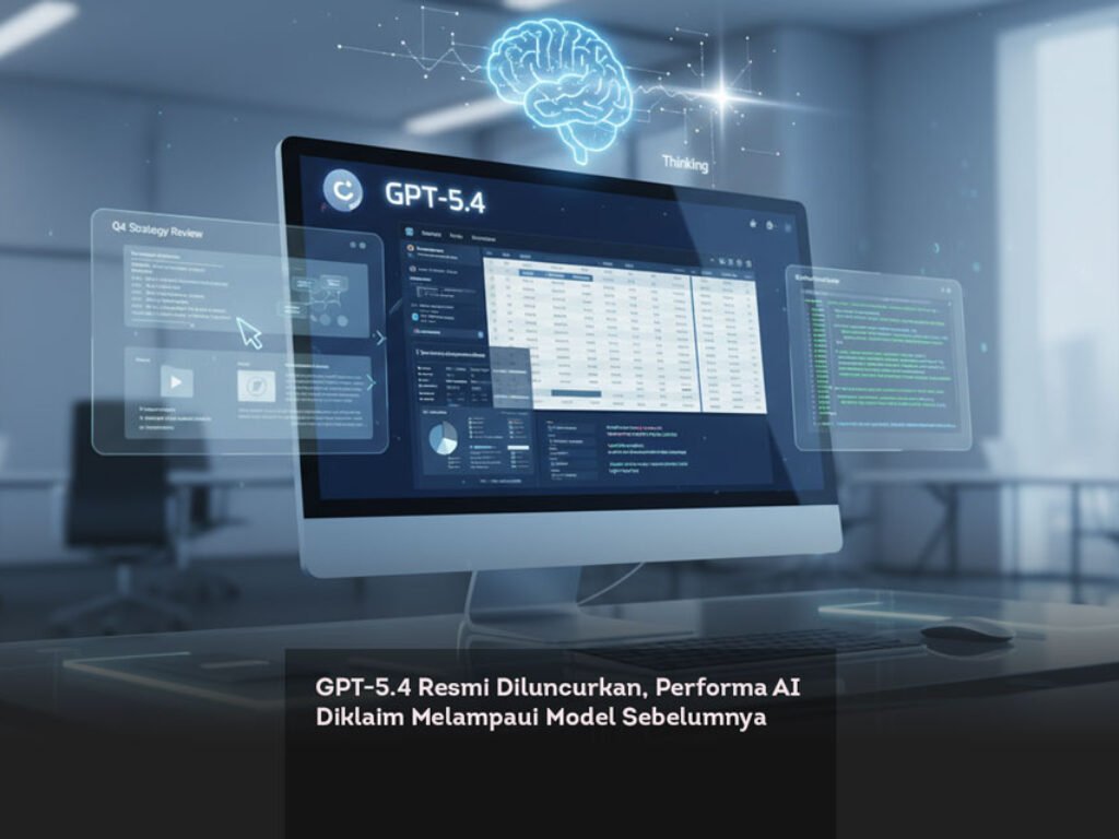 GPT-5.4 Resmi Diluncurkan, Performa AI Diklaim Melampaui Model Sebelumnya