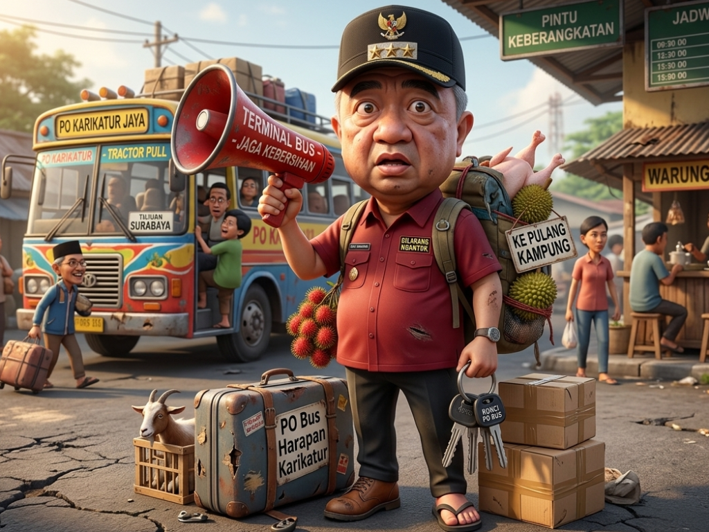 Mobil Dinas Bukan Kendaraan Mudik: Bupati Garut Ingatkan ASN Jangan Bawa “Plat Merah” Pulang Kampung