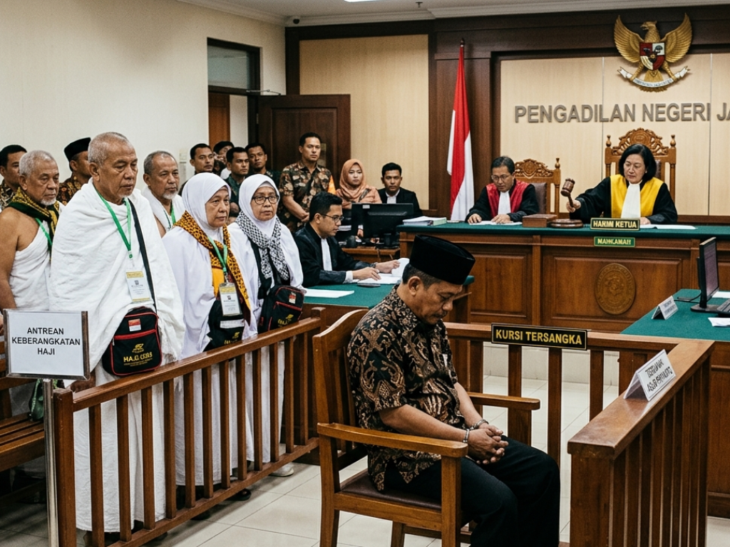 Dua Bukti, Satu Palu Hakim: Praperadilan Berakhir, Drama Kuota Haji Berlanjut