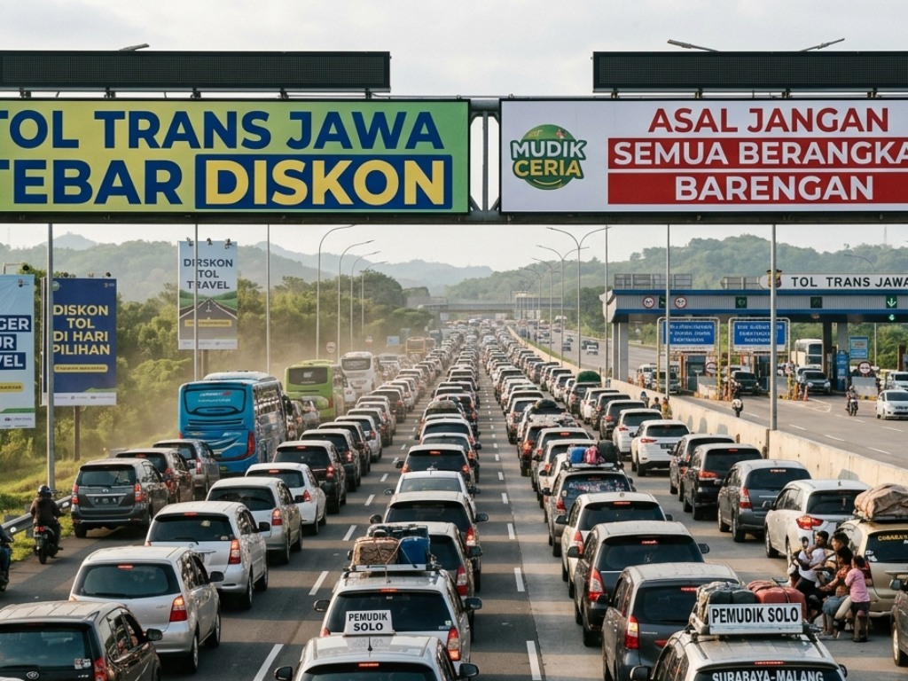 Tol Trans Jawa Tebar Diskon, Asal Jangan Semua Berangkat Barengan