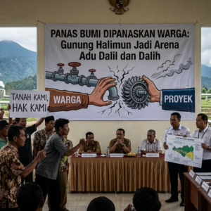 Panas Bumi Dipanaskan Warga: Gunung Halimun Jadi Arena Adu Dalil dan Dalih