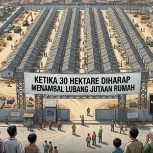 Ketika 30 Hektare Diharap Menambal Lubang Jutaan Rumah