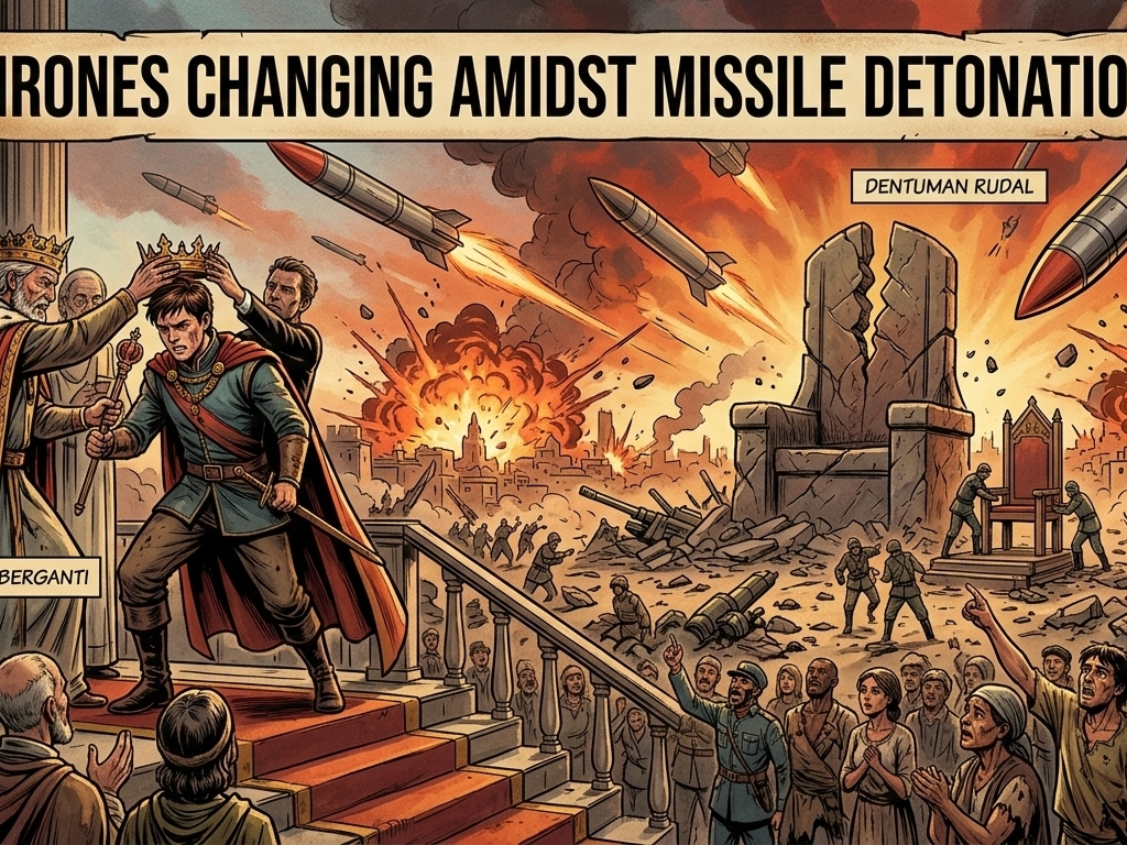 Ketika Tahta Berganti di Tengah Dentuman Rudal