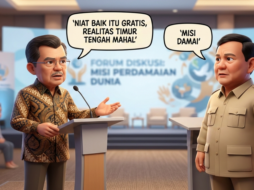 JK Soal Misi Damai Prabowo: Niat Baik Itu Gratis, Realitas Timur Tengah Mahal