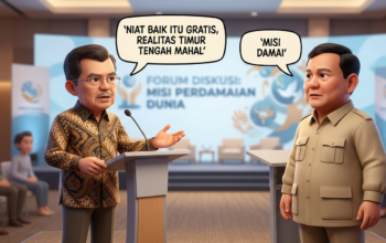 JK Soal Misi Damai Prabowo: Niat Baik Itu Gratis, Realitas Timur Tengah Mahal