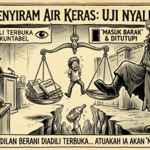 Kasus Andrie Yunus Uji Nyali Sistem: Diadili Terbuka atau ‘Masuk Barak’?