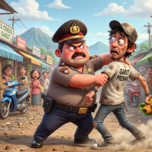 Drama “Kobra vs Kapolsek” di Garut Gegara Ditegur Mokel