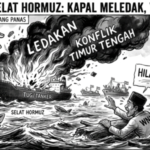Ledakan di Selat Hormuz, WNI Hilang di Tengah Laut yang Sedang Panas