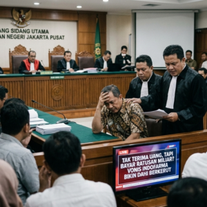 Tak Terima Uang, Tapi Bayar Ratusan Miliar? Vonis Indofarma Bikin Dahi Berkerut