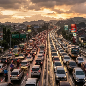Mudik Level Epik: Tol Jadi Sungai Logam, Polisi Andalkan One Way Agar Tak Jadi Museum Kendaraan