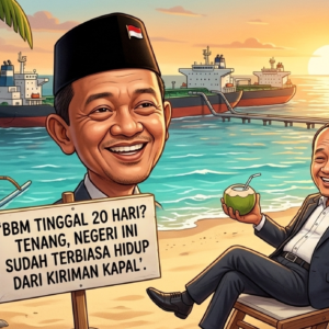 BBM Tinggal 20 Hari? Tenang, Negeri Ini Sudah Terbiasa Hidup dari Kiriman Kapal