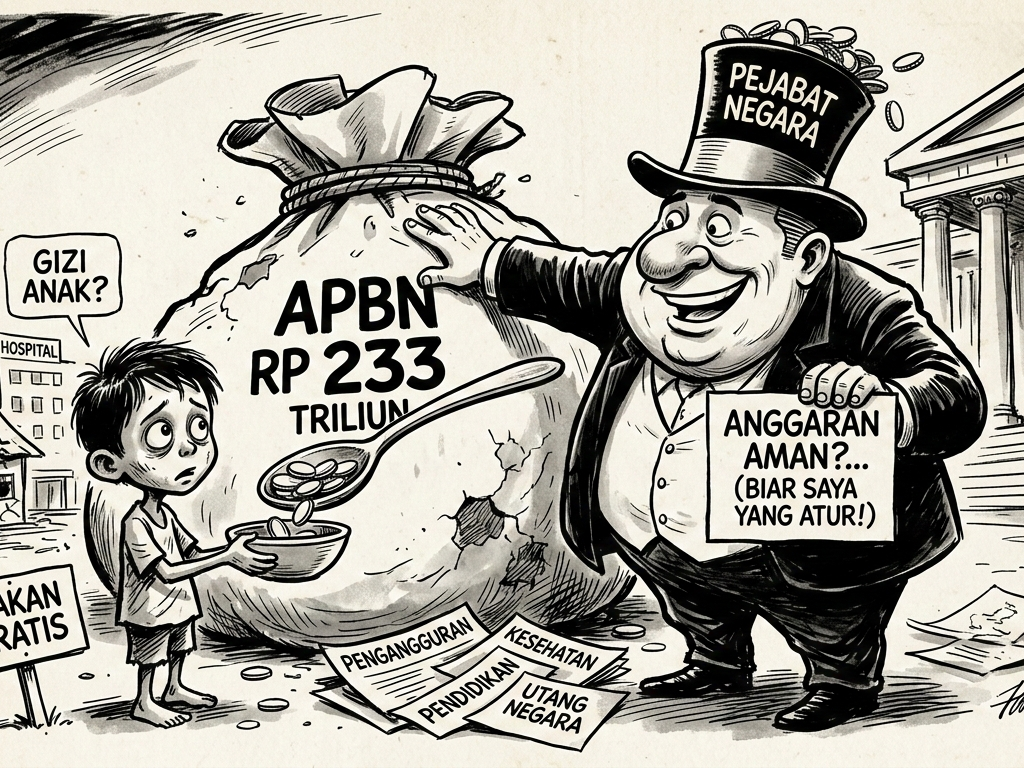 Rp233 Triliun untuk Makan Gratis: Gizi Naik, Anggaran Aman?