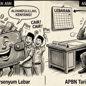THR Rp55 Triliun Cair Dompet ASN Tersenyum, APBN Siap Tarik Napas Panjang