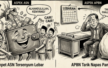 THR Rp55 Triliun Cair Dompet ASN Tersenyum, APBN Siap Tarik Napas Panjang