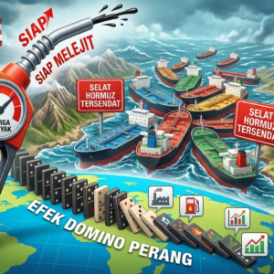 Minyak Melonjak, Dompet Amerika Deg-degan: Perang Jauh, Inflasi Datang Duluan