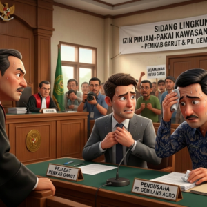 Izin Pinjam-Pakai? Sidang Lingkungan di Garut Bikin Pengusaha dan Pejabat Sama-Sama Berkeringat