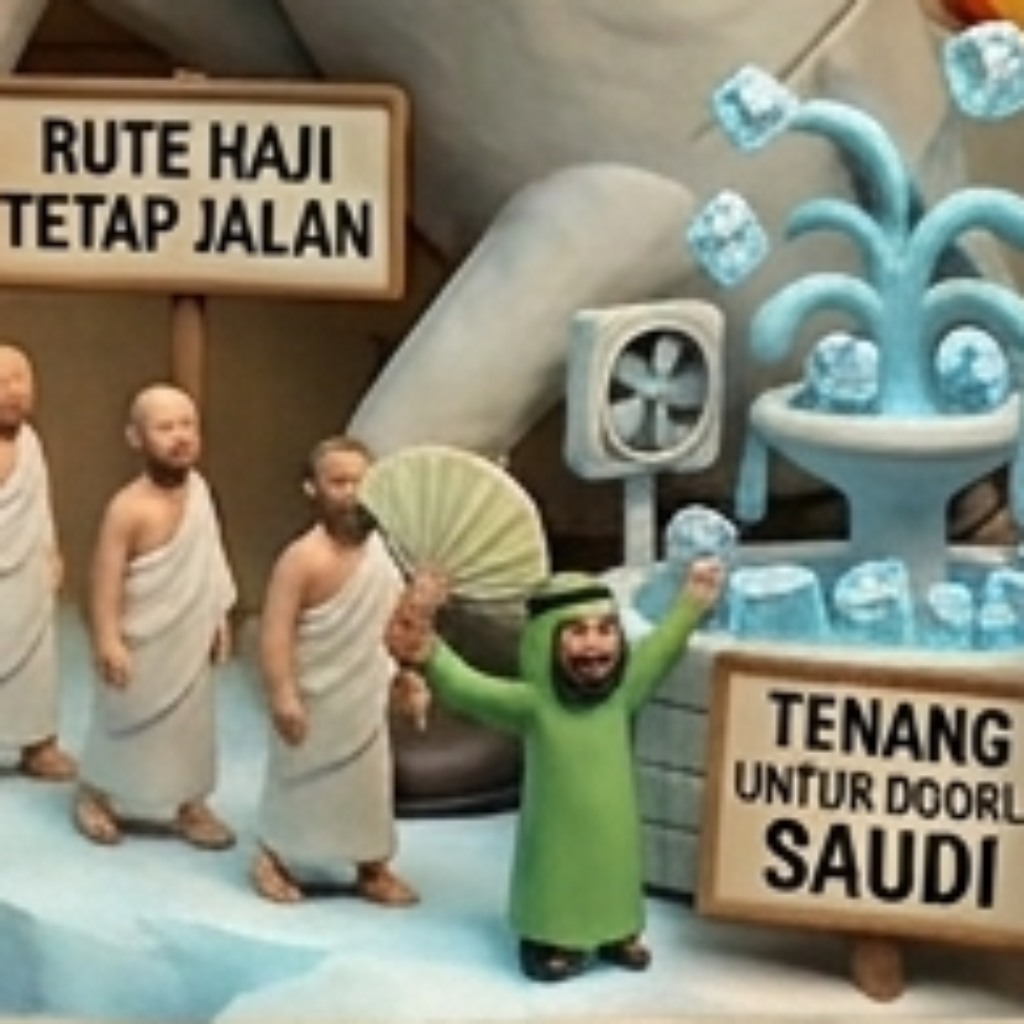 Perang Boleh Panas, Haji Tetap Jalan: Arab Saudi Jual Tenang di Tengah Timur Tengah yang ‘Overheat’