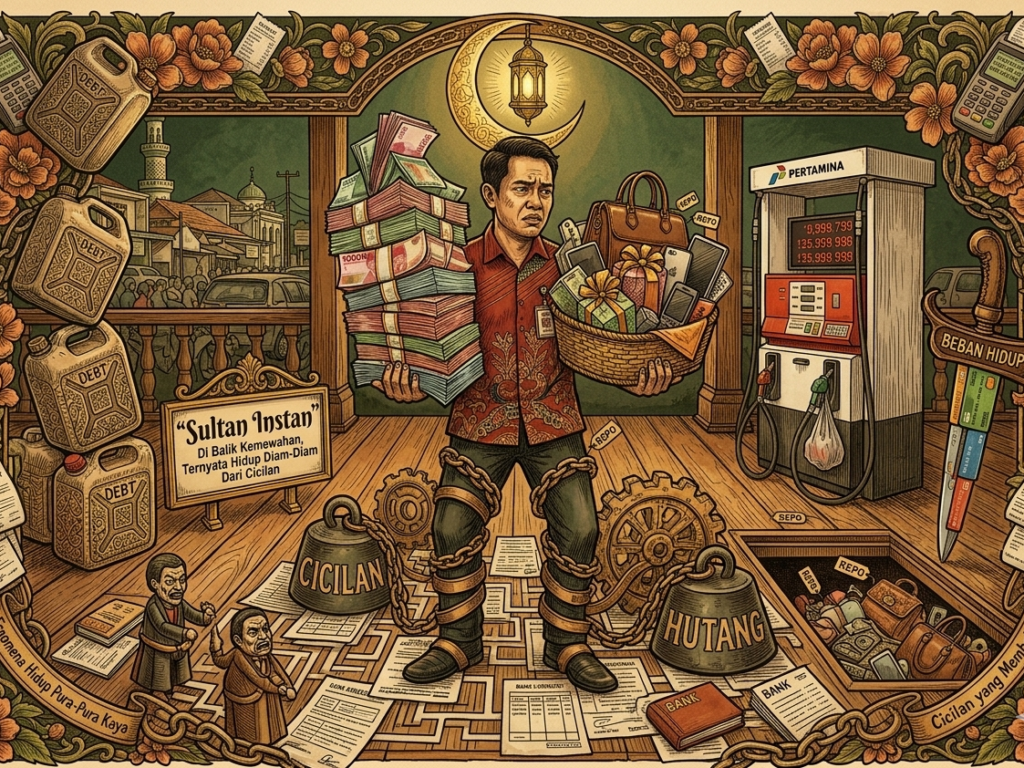 Fenomena “Sultan Instan” di Hari Lebaran yang Diam-Diam Hidup dari Cicilan