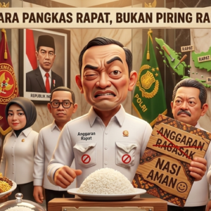 Anggaran Digasak, Tapi Nasi Tetap Aman: Negara Pangkas Rapat, Bukan Piring Rakyat