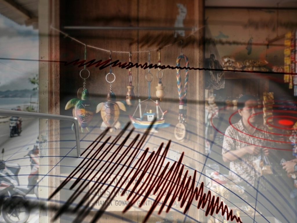 Pangandaran Bergetar Tipis: Magnitudo 3,1 Datang, Goyang Gantungan Saja