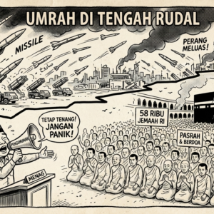 Umrah di Tengah Rudal: 58 Ribu Jemaah RI Diminta Tetap Tenang
