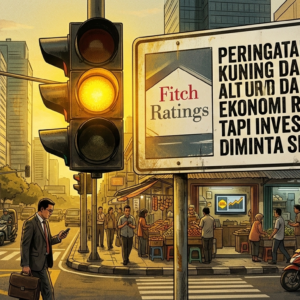 Lampu Kuning dari Fitch: Ekonomi RI Masih Jalan, Tapi Investor Diminta Siaga