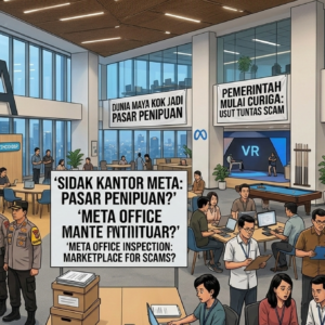 Kantor Meta Disidak, Pemerintah Mulai Curiga: Dunia Maya Kok Jadi Pasar Penipuan