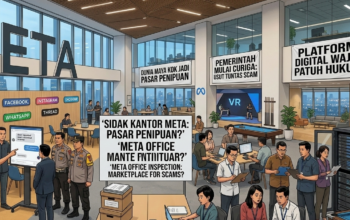 Kantor Meta Disidak, Pemerintah Mulai Curiga: Dunia Maya Kok Jadi Pasar Penipuan