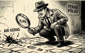 Tenang Seperti Tur Malam Jakarta: Polisi Telusuri Jejak Penyiram Air Keras Aktivis KontraS