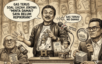 Roy Suryo Pilih Gas Terus Soal Ijazah Jokowi: “Minta Damai? Saya Belum Kepikiran”