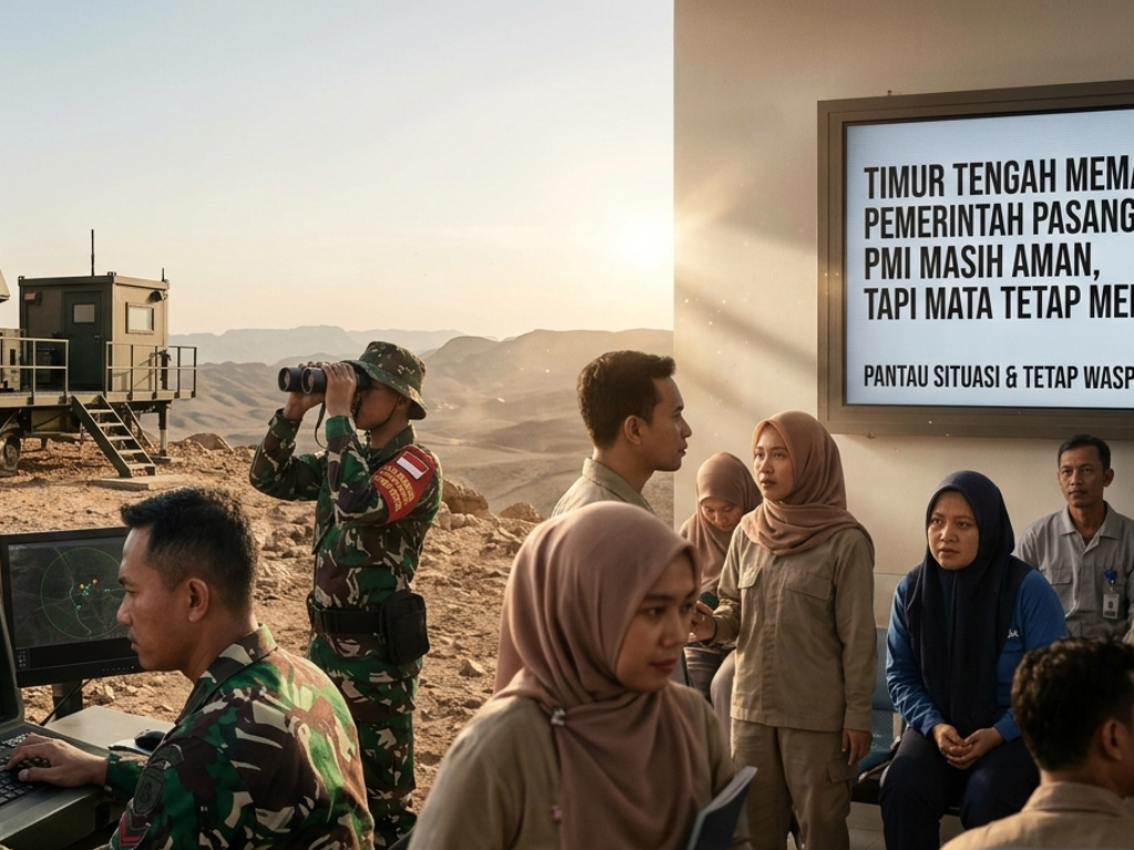 Timur Tengah Memanas, Pemerintah Pasang Radar: PMI Masih Aman, Tapi Mata Tetap Melek