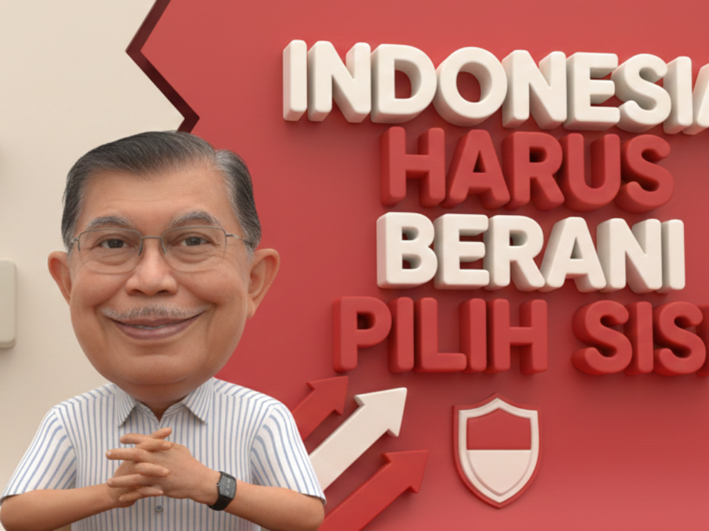 Netral Itu Nyaman, Tapi JK Minta Indonesia Berani Pilih Sisi