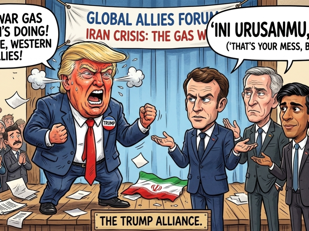 Trump Gas Perang ke Iran, Sekutu Barat Malah Angkat Alis: ‘Ini Urusanmu, Bro’