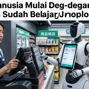 Kasir Manusia Mulai Deg-degan: Robot di China Sudah Belajar Jaga Toko