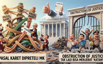 Pasal Karet Dipreteli MK, Obstruction of Justice Tak Lagi Bisa Menjerat “Katanya”