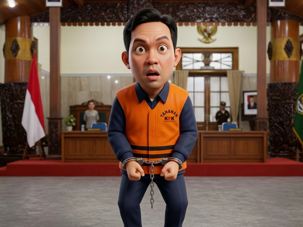 Bupati Cilacap Syamsul Auliya Ikut “Wisata Mendadak” ke Gedung KPK