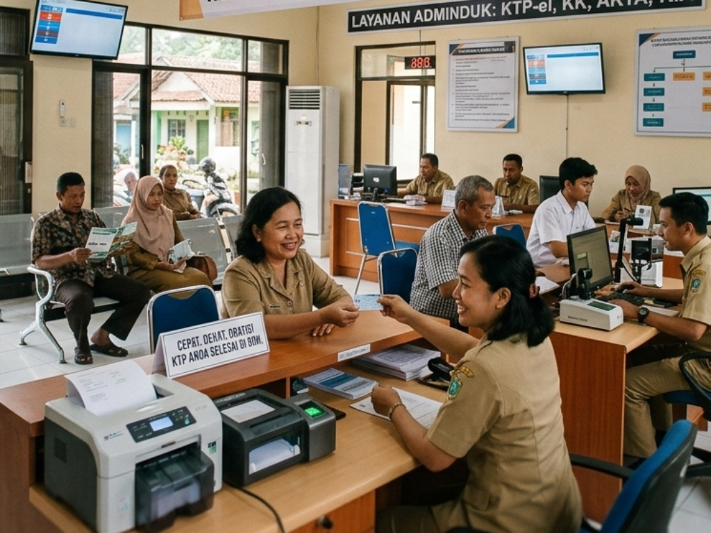 Bikin KTP Tak Perlu Ziarah ke Kota: Kecamatan Kini Jadi “Mini Disdukcapil”